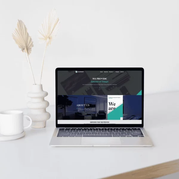 This Image present a Kuadranti website company